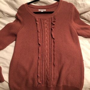 Dark blush colored sweater